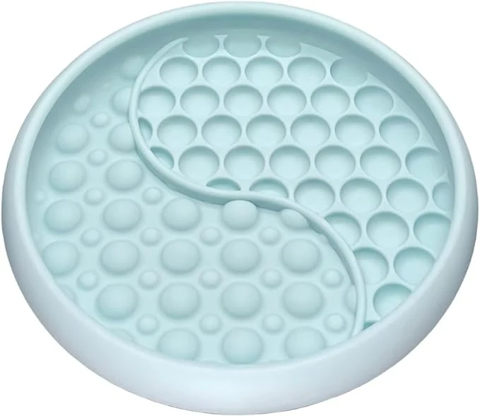 Breathable Lick Mat for Dogs Silicone Slow Feeder Licking Mat with Non-Slip Suction Cups ze-Friendly Lick Bowl for Enrichment Play Anxiety Relief Keeps Busy 6.0 x 1.0 Mint Green About ThisOverview Easy-to-Use