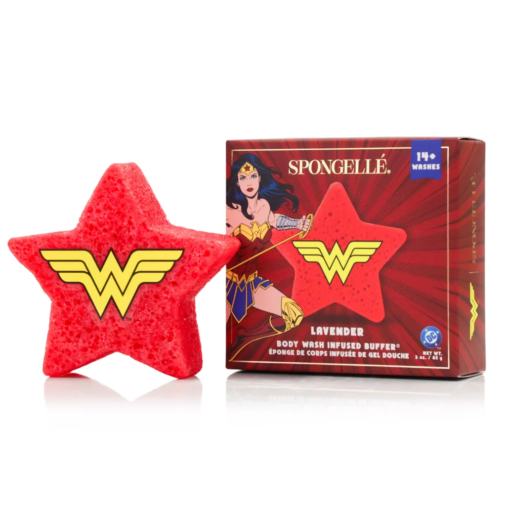 Soft Wonder Woman™ Lavender Body Buffer DC Superhero Durable