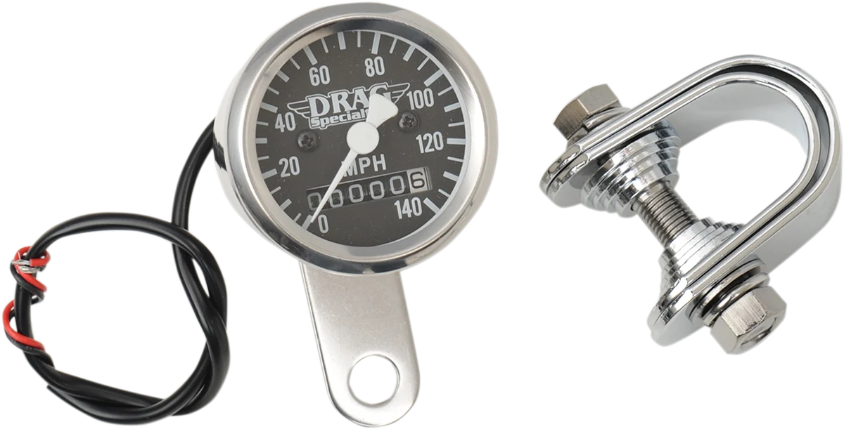 Sophisticated DRAG SPECIALTIES Speedometer - Black - 2 1 Ratio - 1-7 8 21-6961DS-BX15A Practical