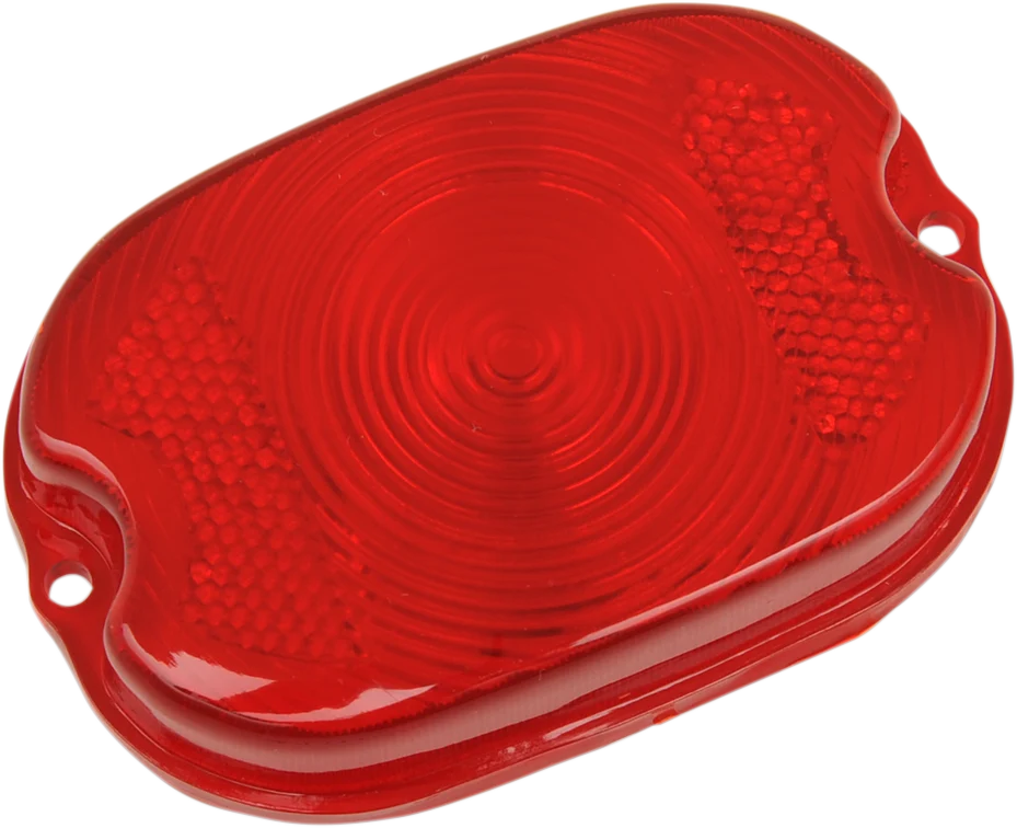 Elite DRAG SPECIALTIES Taillight Lens - Red 12-0012-HC3 Durable