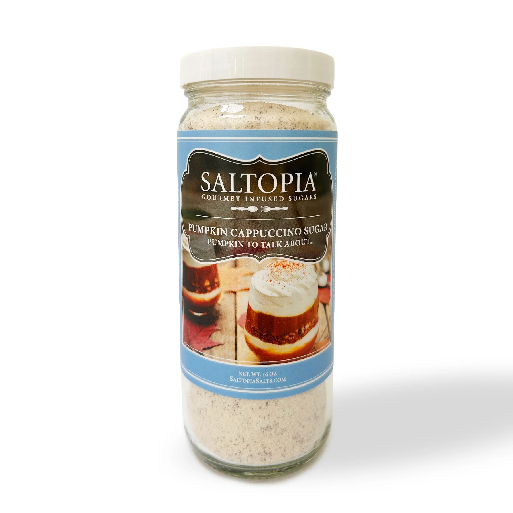 Trendy Pumpkin Cappuccino Infused Sugar PUMPKIN TO TALK ABOUT Certified