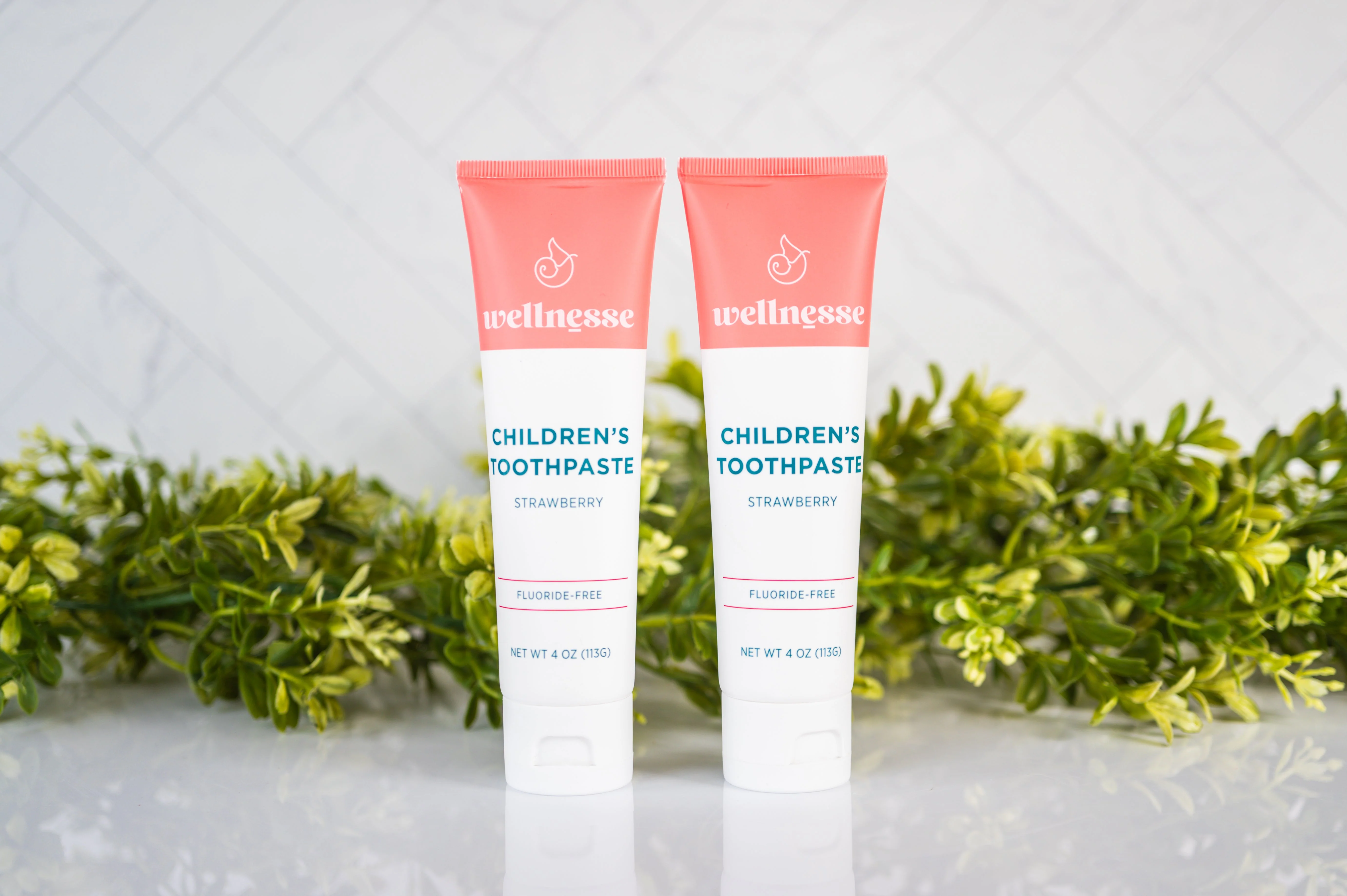 Clean Children's Strawberry Toothpaste - 2 Pack Excellent