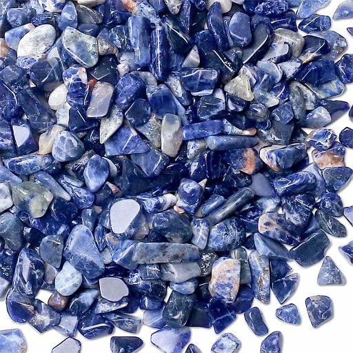 User-Friendly YATOJUZI Blue Sodalite Aquarium Gravel Rocks Bulk Whole Tumbled Crystals Minimalist