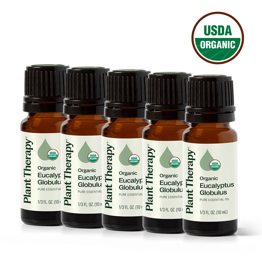 Reusable Organic Eucalyptus Globulus 5-Pack Durable