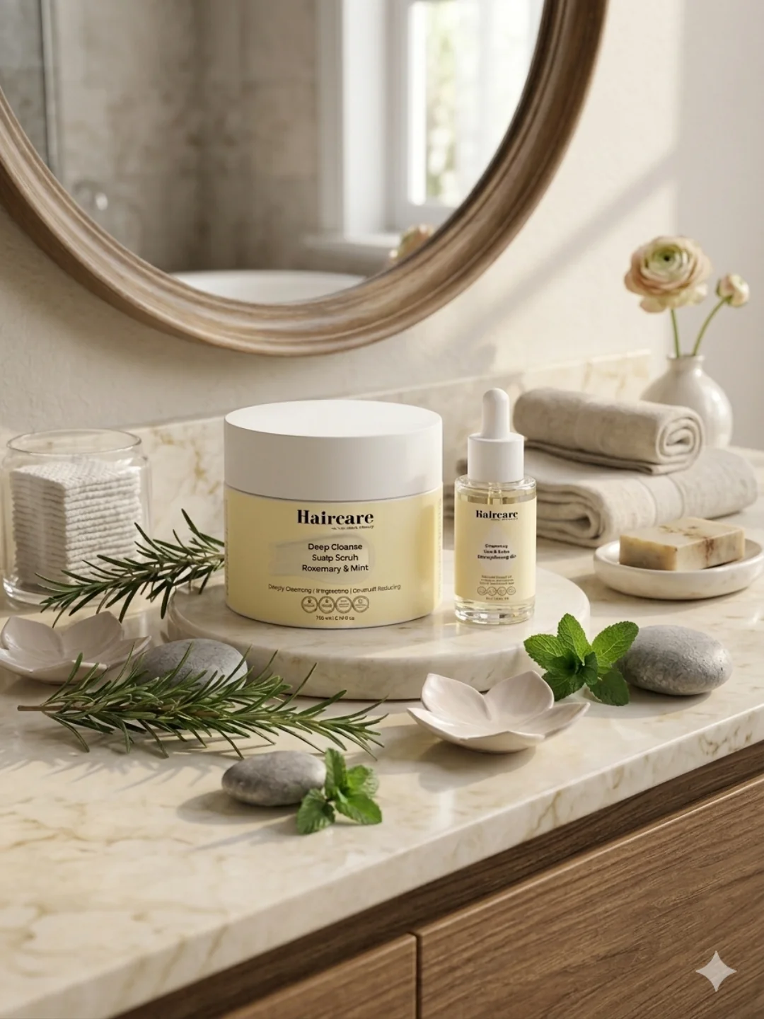 Crafted Rosemary Haircare Scalp Nourishment Bundle First-Class