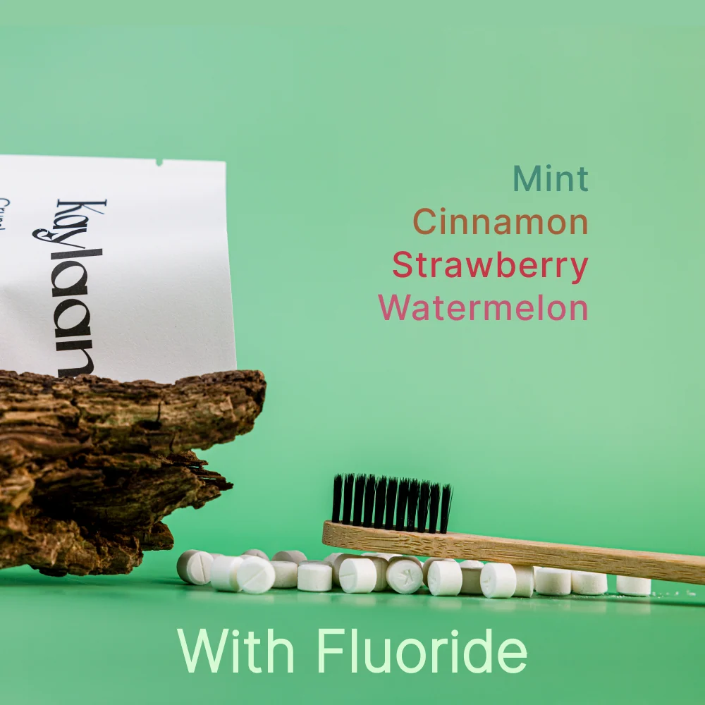 Reusable Fluoride Toothpaste Tablets Trial Pack Luxury