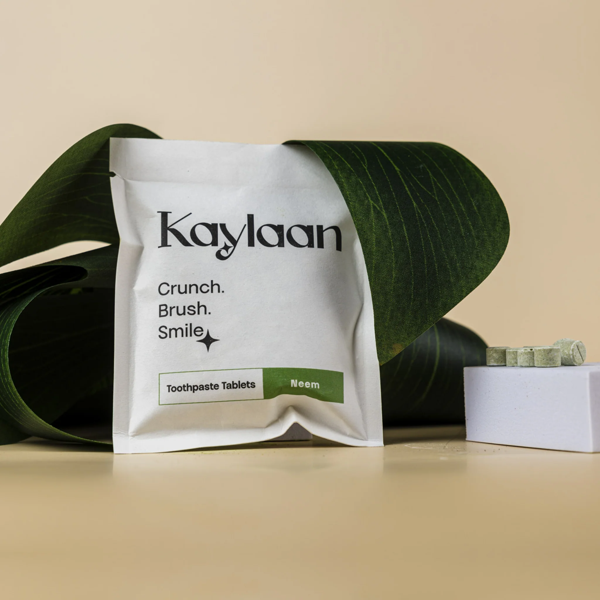 Stylish Non-Fluoride Neem Tablets Refill Minimalist