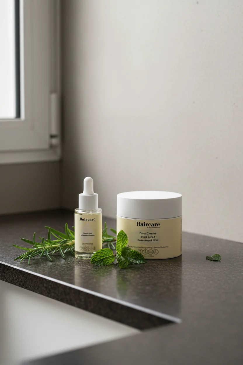 Crafted Scalp Care Exfoliating Serum Deep Cleanse Scalp Scrub Certified