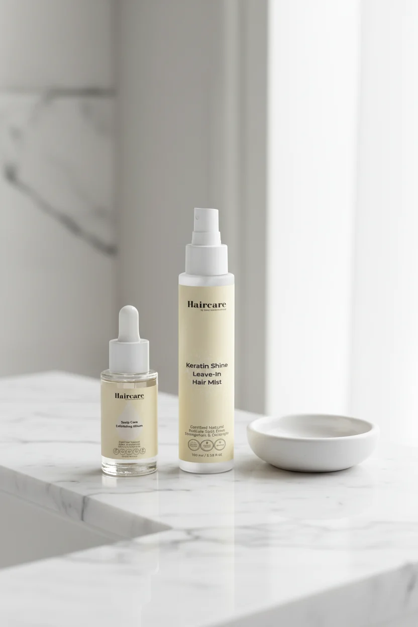 Consistent Scalp Care Exfoliating Serum Keratin Shine Leave-In Hair Mist Premium