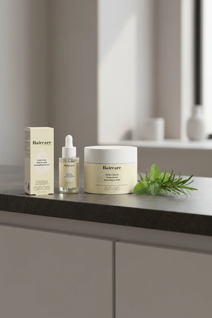 Sustainable Scalp Care Exfoliating Serum Deep Cleanse Scalp Scrub Rosemary Scalp Oil Classic