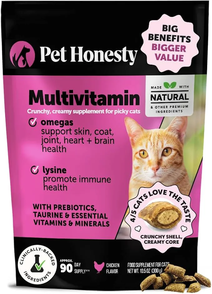 Versatile Cat Multivitamin Chews Expertly Made