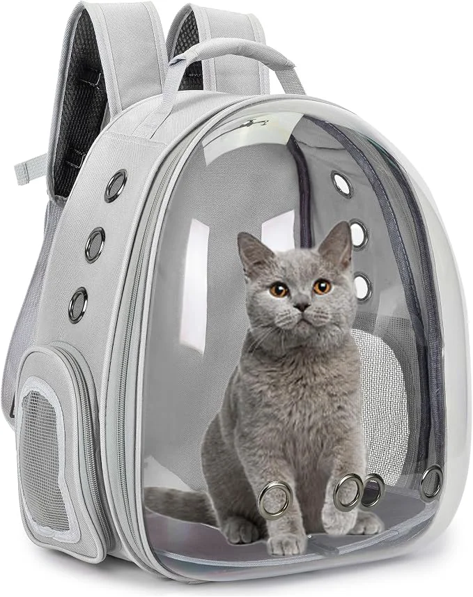 Authentic Cat Bubble Backpack Carrier for Small Medium Dogs Cats Carrying Bag Airline Clean