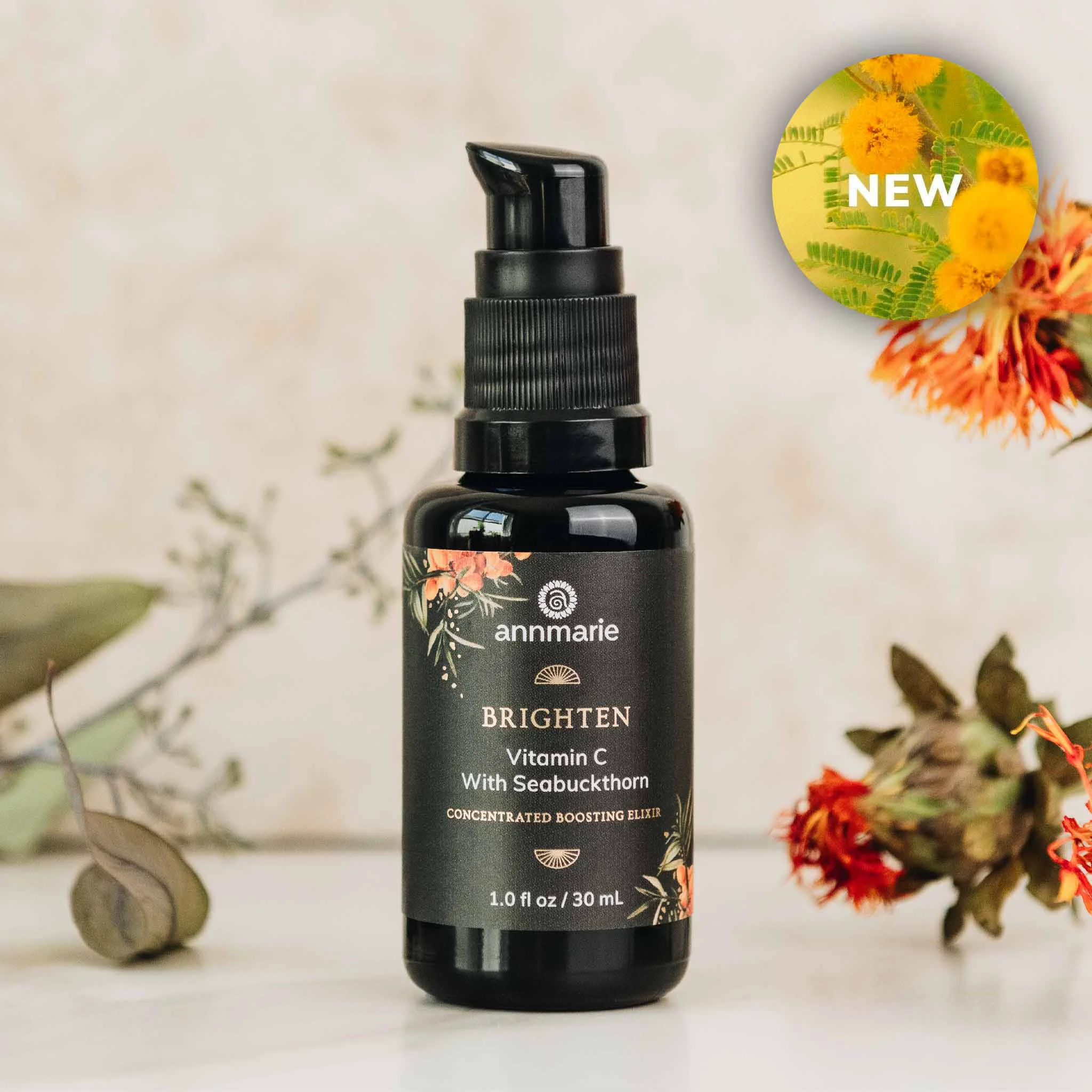 Functional Brighten - Vitamin C With Seabuckthorn 30ml Fine Crafted