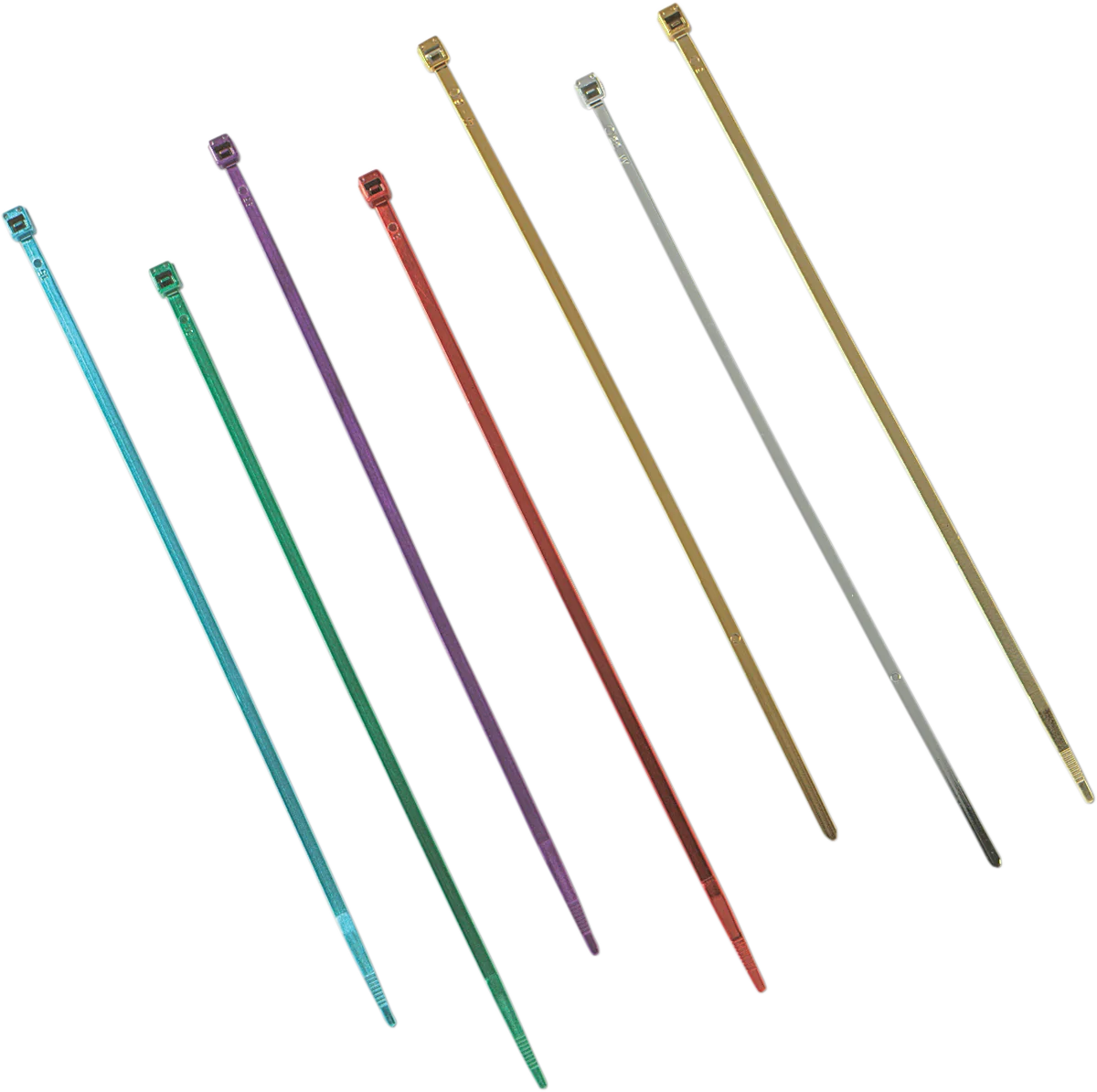 Clean DRAG SPECIALTIES Cable Tie - 11 - Chrome - 10-Pack 10-6011C-10-HC3 Efficient