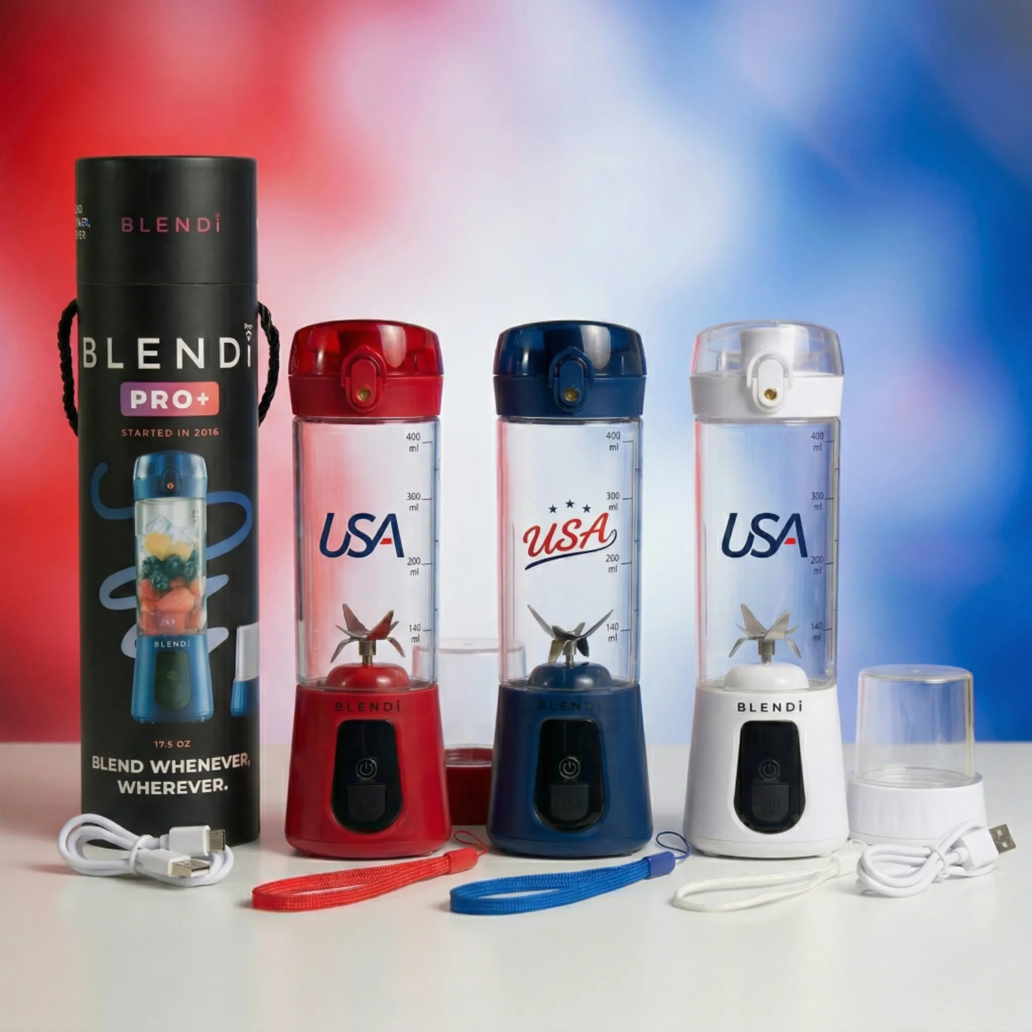 User-Friendly USA Pro Ice Crushing Portable Blender Certified