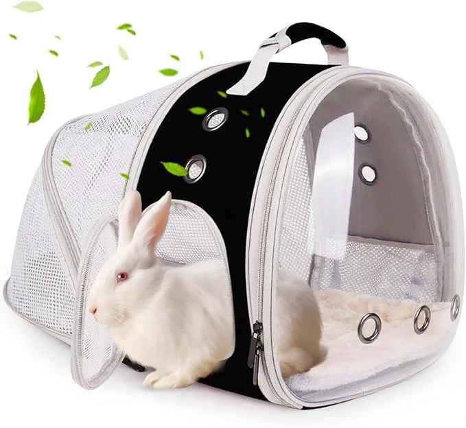 Professional Back Expandable Backpack for Small Animals Portable Travel Bag Breathable Pet Reliable