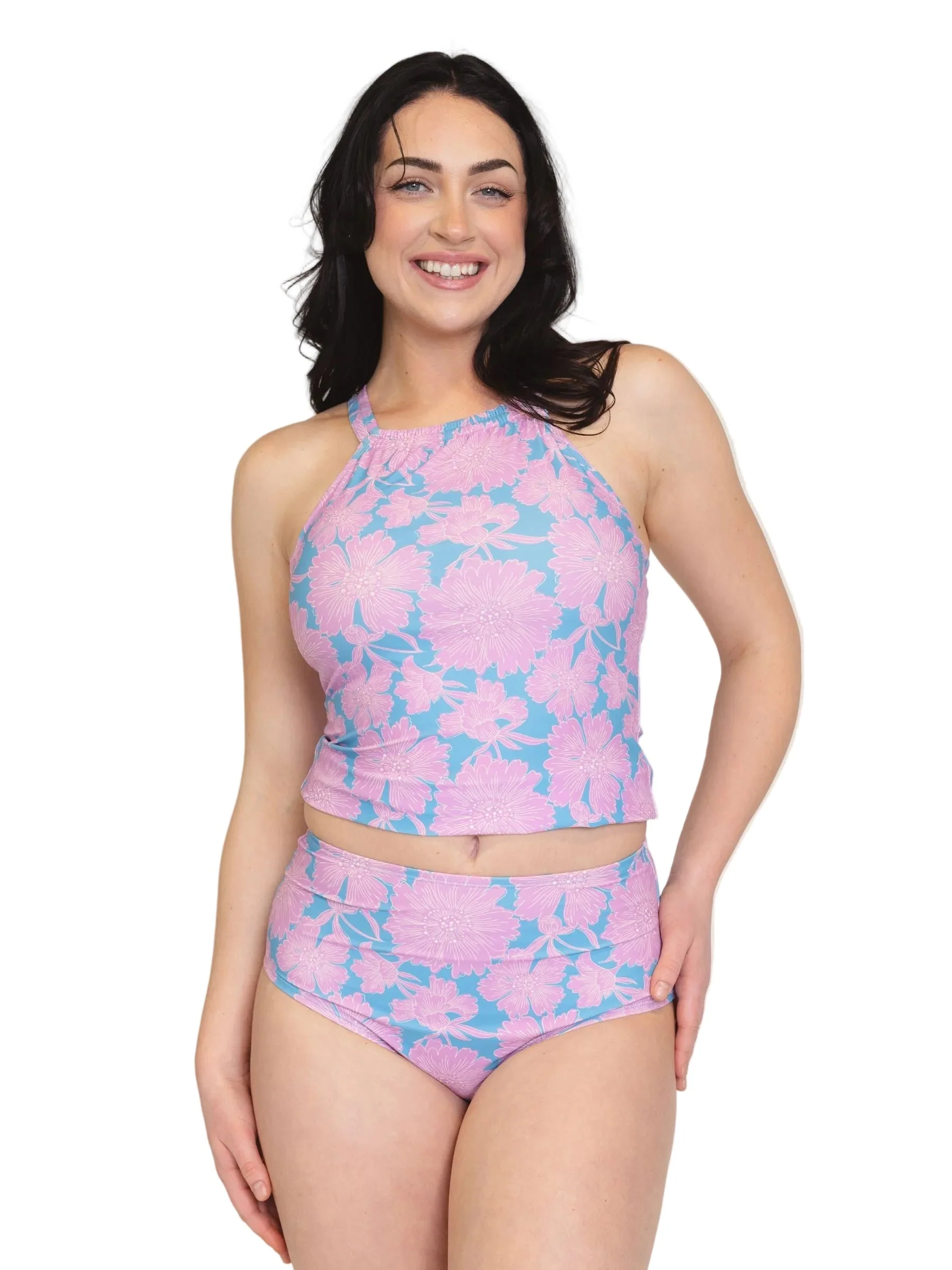 Certified Dahlia Double-Cinch Tankini Top Innovative