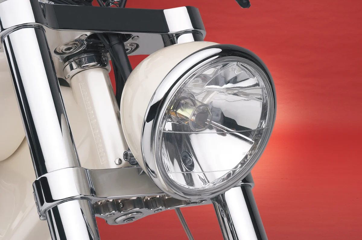 Minimalist DRAG SPECIALTIES 7 Headlight with Running Light 160395-LBX1 Functional
