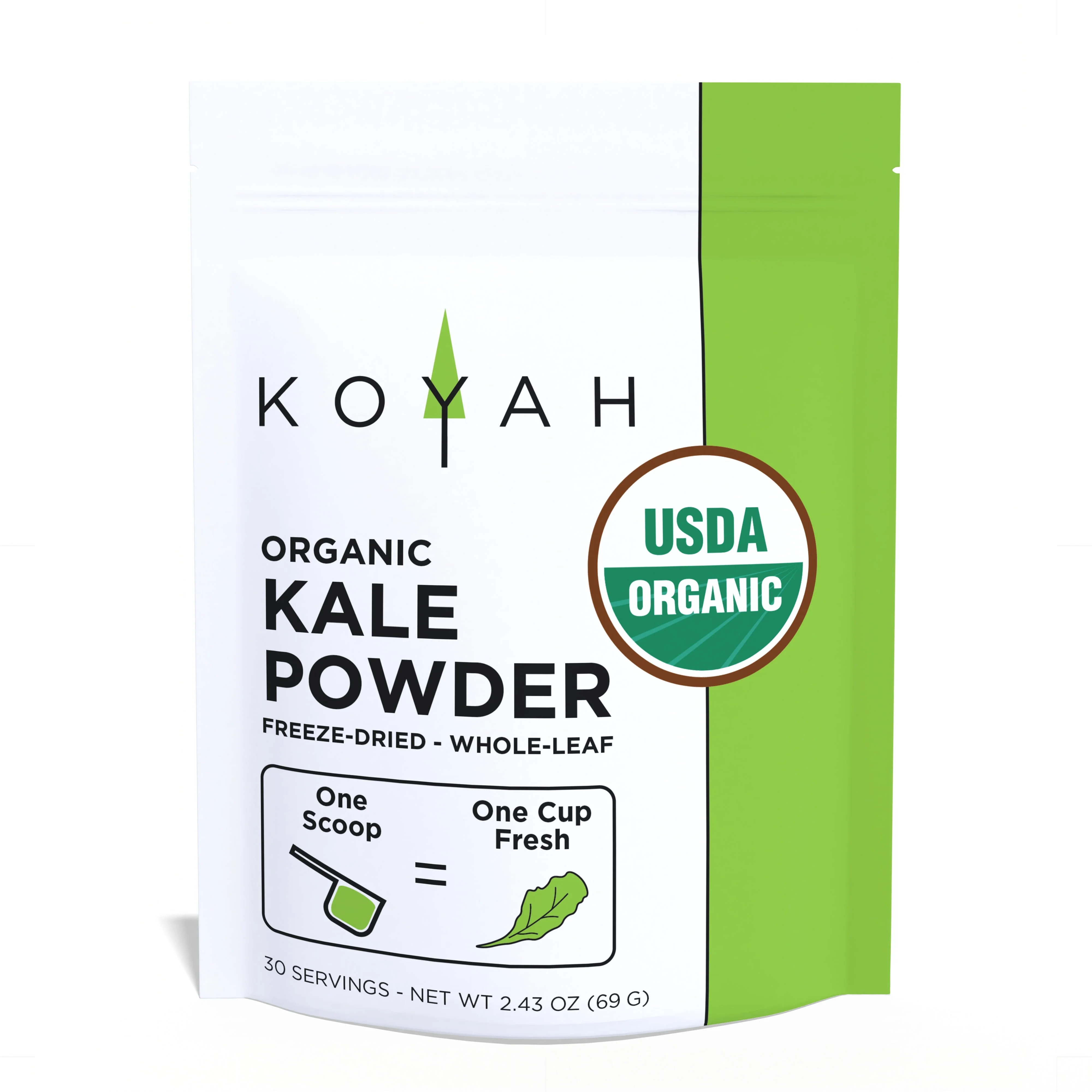 Verified Organic Kale Powder Original Design
