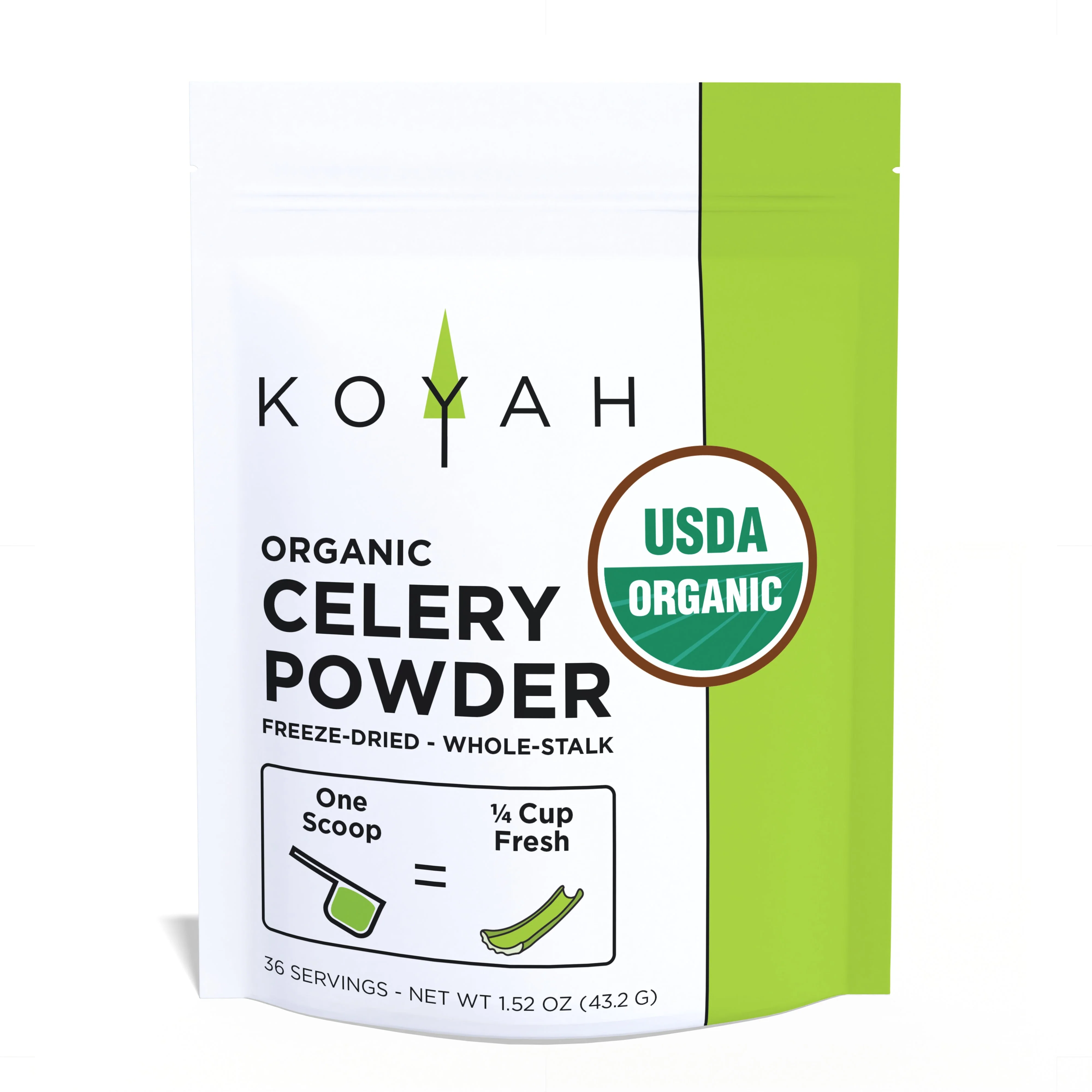 Relaxed Organic Celery Powder High-Grade