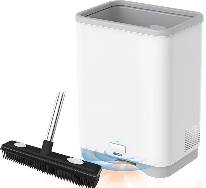 Responsible Touchless Vacuum Automatic Dustpan Cleaner Pet Hair Remover Vacuum Cleaner with Dust Bag Electric Dustpan for Sweeping Hair Vacuum for Salons Food Dirt KitchenAbout ThisOverview Long-Lasting