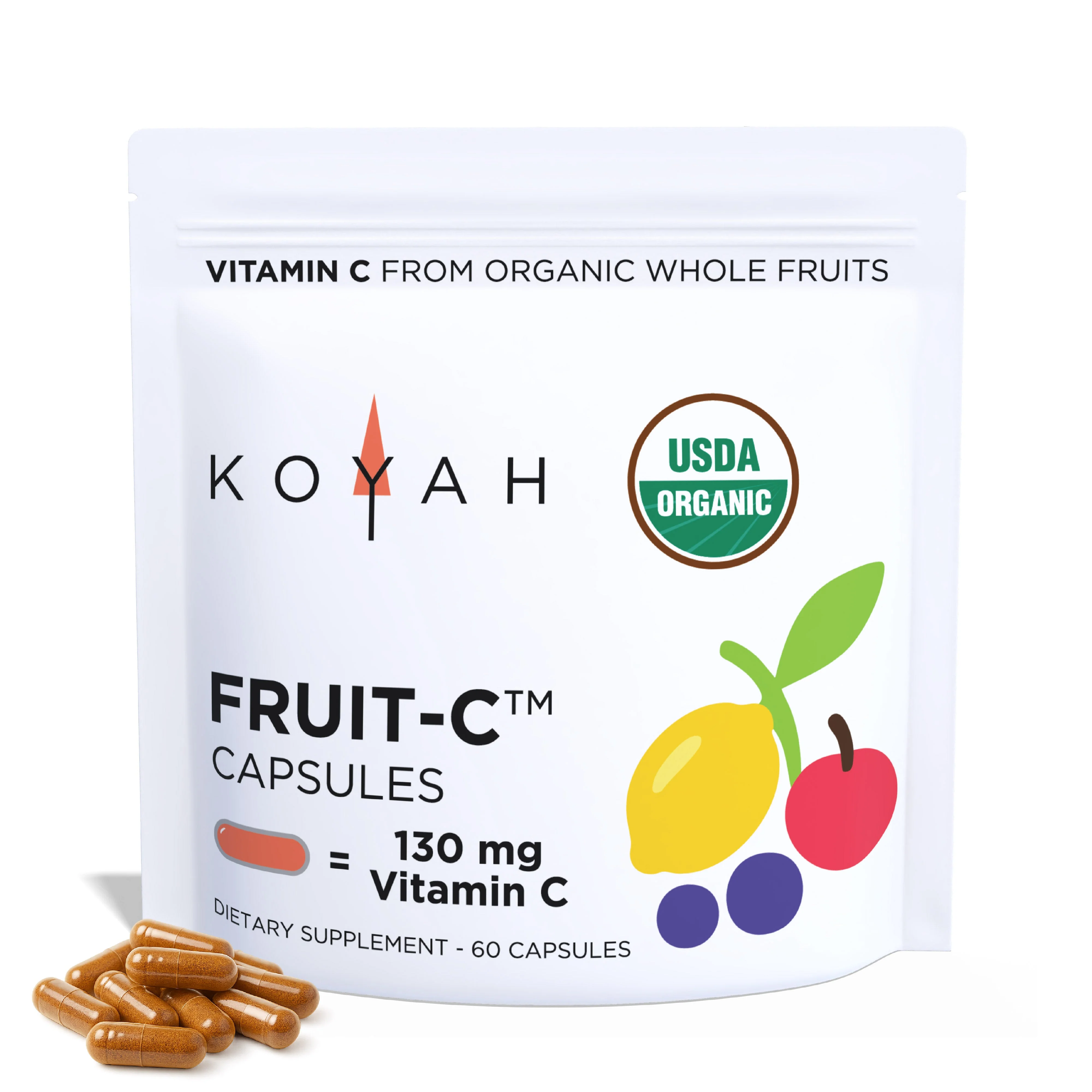 Clean Organic Fruit-C® Capsules