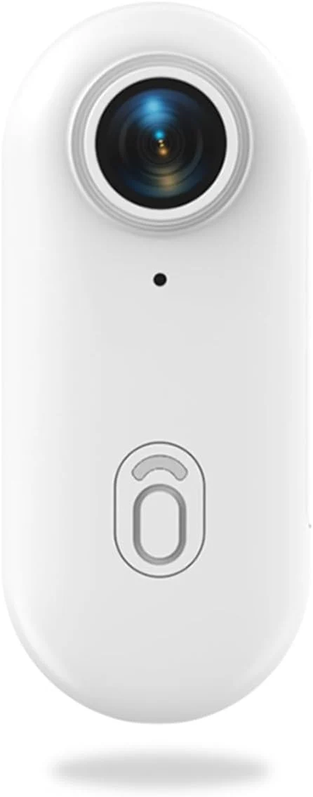 Contemporary 4K Mini Action Camera Included 64GB Wearable Camera with 360°Rotatable Clip Magnetic Clip for Lecture Traveling Pet Walking and Outdoors Activities JS-10B WhiteAbout ThisOverview Fine Crafted
