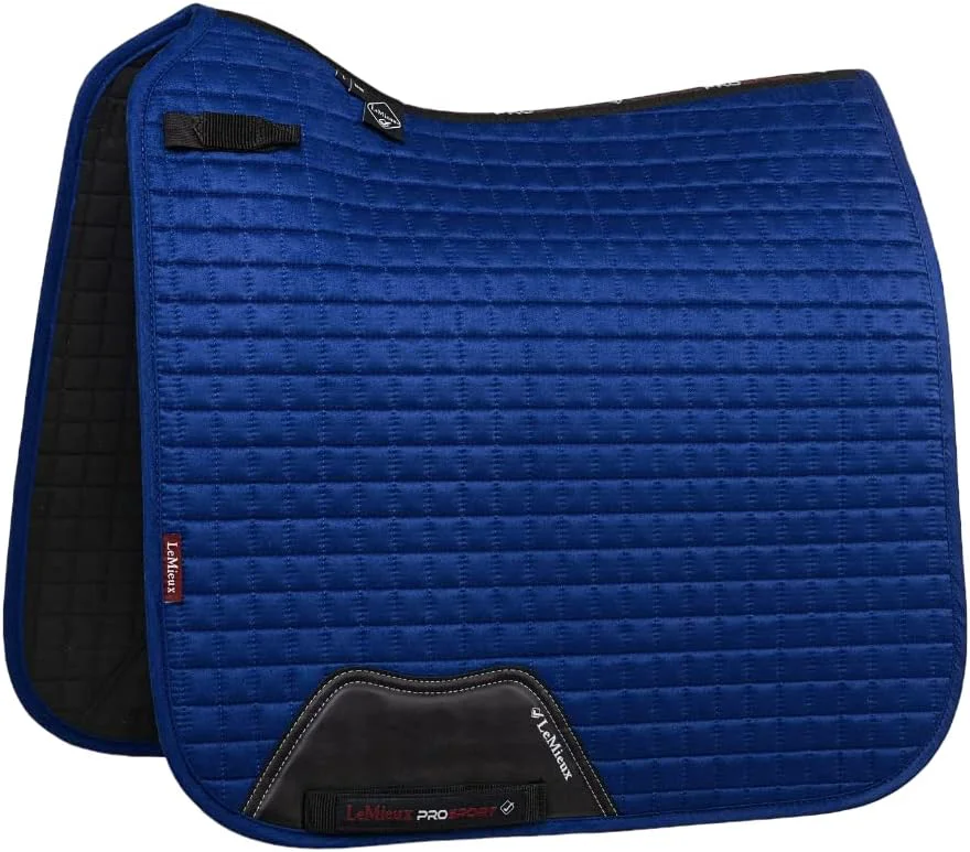 Crafted LeMieux Suede Dressage Square - English Saddle Pads for Horses - Equestrian Riding Equipment and Accessories Authentic