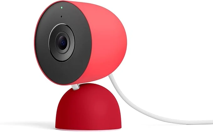 Durable Google Nest Cam Indoor Wired 3rd Gen - Security Camera with 2K Video and Gemini Night Vision 2-Way Audio Works with Google Home - 2025 Model - BerryAbout ThisOverview Reliable