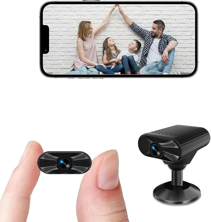 Reliable Mini HD 4K Wireless Camera Portable Nanny Cam with Night Vision Motion Detection and Phone App Live View - Compact Security Pet Camera for Home Office 24 7 Cycle Save Video Big About ThisOverview Dependable