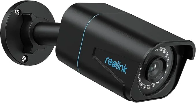 Clean REOLINK 4K 8MP Security Bullet PoE IP Camera Surveillance Outdoor Indoor Human Vehicle Pet Detection 100ft IR Night Vision Work with Smart Home Up to 256GB microSD Card RLC-810A Black About ThisOverview Elite