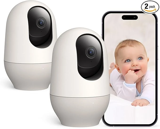 Fine Nooie Baby Monitor with Camera 2 Pack WiFi Baby Monitor Camera 360-degree 2K Smart Baby Camera with Motion Tracking Night Vision Two Way Audio Sound Detection Works with Alexa SD Card and CloudAbout ThisOverview Innovative