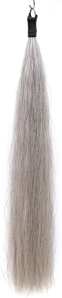 Classic Horse Tail Extensions with Braided Horsehair Loop Blunt Cut Bottom 28-30 inches Long and 3 8 lb Weight Crafted