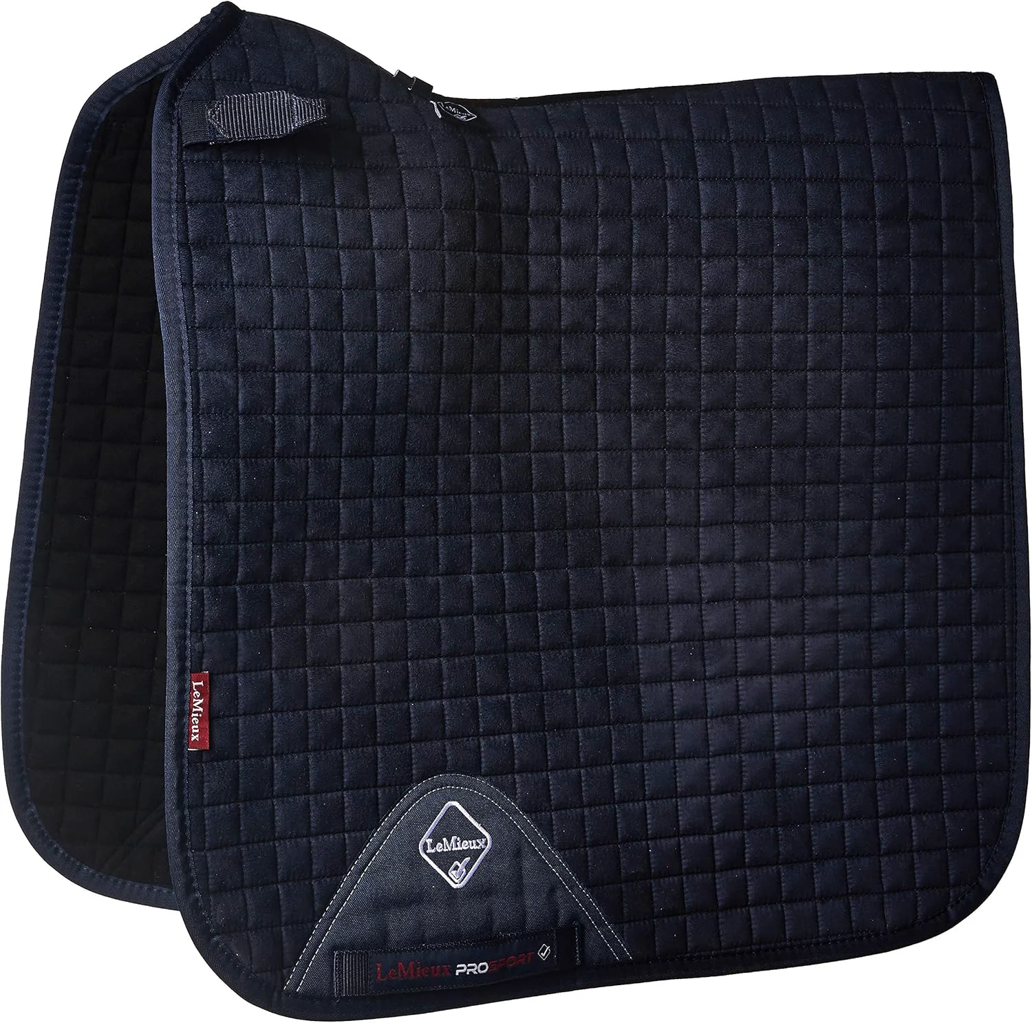 Artisan LeMieux Suede Dressage Square - English Saddle Pads for Horses - Equestrian Riding Equipment and Accessories Genuine