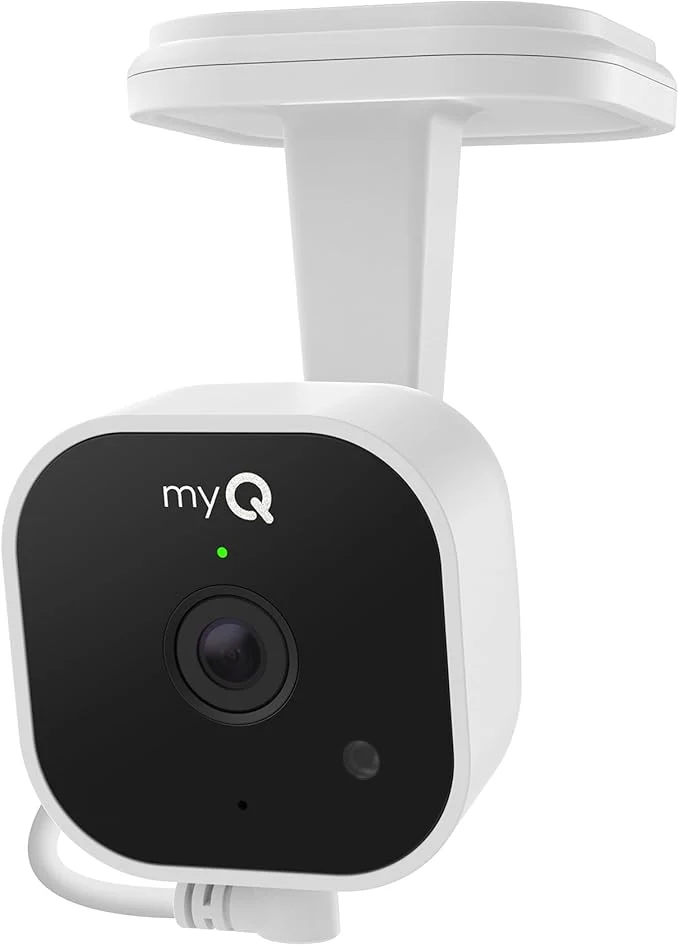 Prestigious myQ Garage Plug-in Camera Gen 2 – 2K Smart Wi-Fi Garage Camera with Night Vision Wide-Angle Lens 2-Way Audio Magnetic Base Motion Alerts App Control – Compatible with Your Garage Door OpenerAbout ThisOverview Exceptional