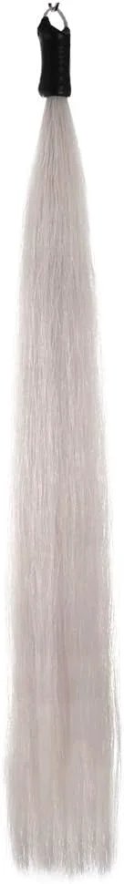 Long-Lasting Horse Tail Extensions with Braided Horsehair Loop Blunt Cut Bottom 28-30 inches Long and 3 8 lb Weight Sustainable