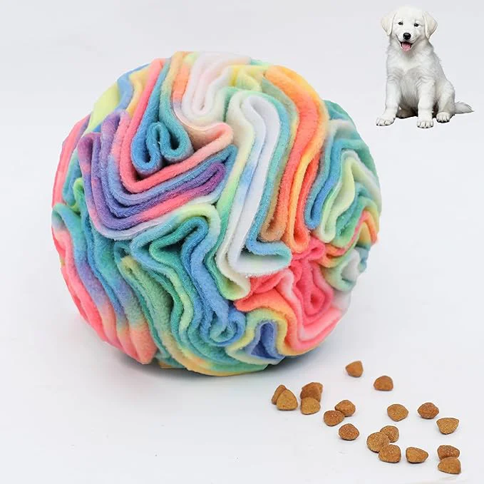 Innovative Snuffle Ball for Dogs Puppy Treat Toy Interactive Foraging Puzzle Ball Toy Enrichment Toys for Large Dogs Sniffle Interactive Treat BallsAbout This Quality