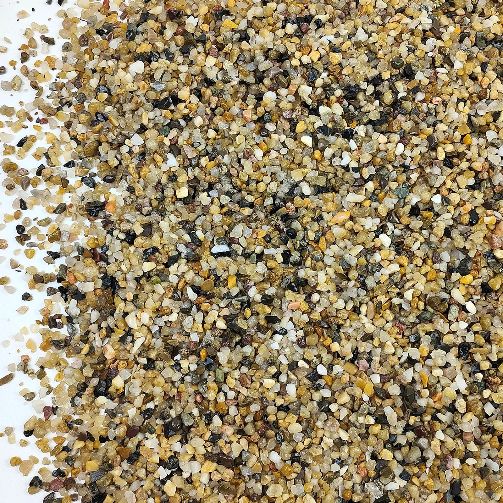 World-Class SHIZWU 20lb Coarse Sand Colored Pebbles 2-4mm for Cactus Bonsai Vase Filling Efficient
