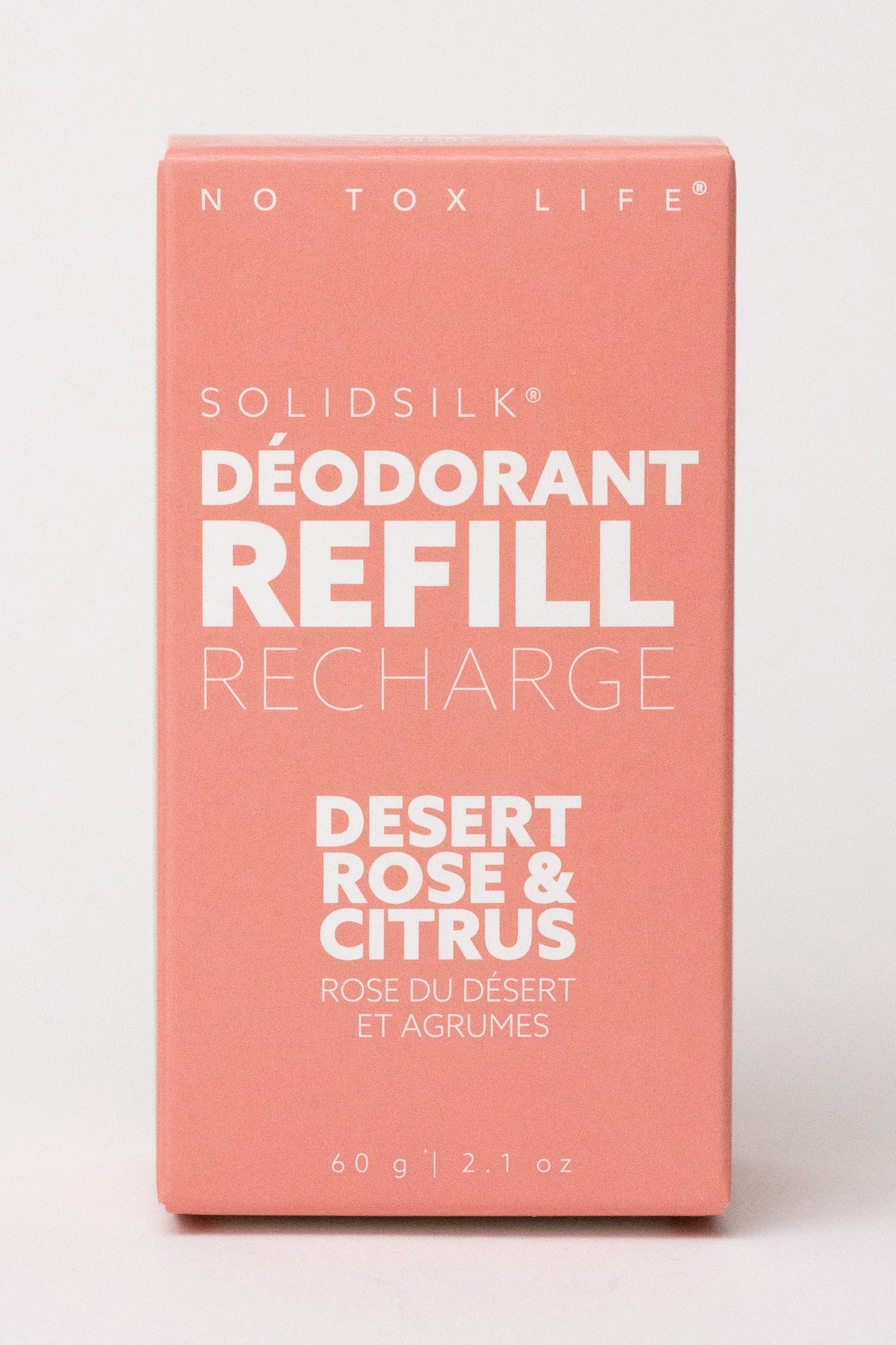 Quality SOLIDSILK® Deodorant Refill Capsule Desert Rose Citrus - No Tox Life® Green