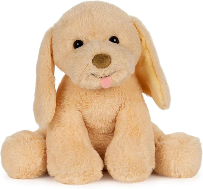 Exclusive GUND Baby My Pet Puddles Animated Plush Premium Stuffed Animal Barking Plush Puppy Dog for Ages 1 and Up Yellow 12 About This Minimalist