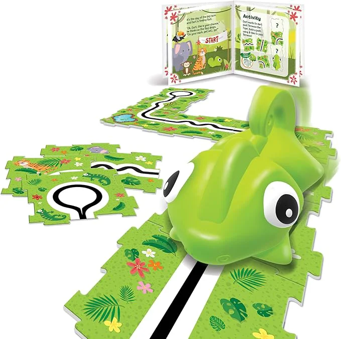 Reliable Learning Resources Coding Critters Go Pets Dart the Chameleon - 14 Pieces Ages 4 Screen- Toy For Kids Interactive STEM Critical ThinkingAbout This Fast