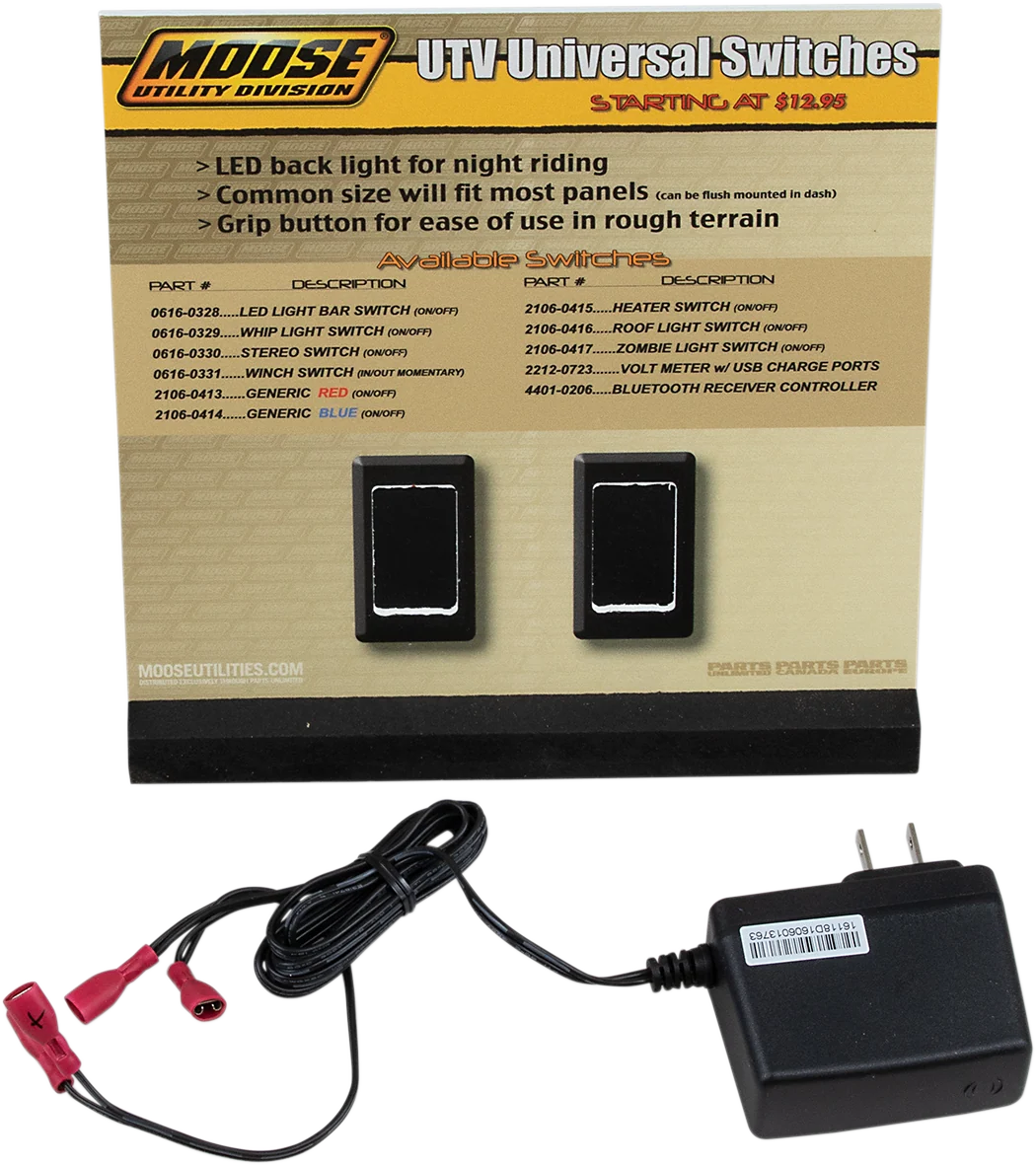 Practical MOOSE UTILITY UTV Switch Display MUD-2SW-DSP Superior