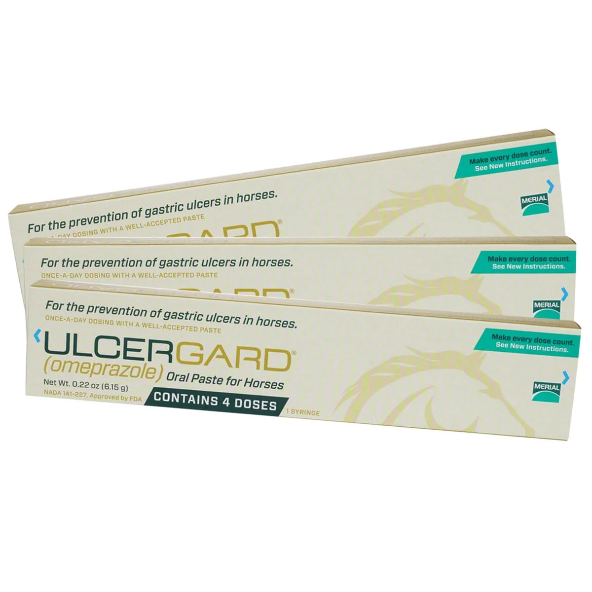 Trendy Country Pride Ulcergard Paste 3 Pack — Palatable Equine Ulcer Support Once-Daily Expertly Made