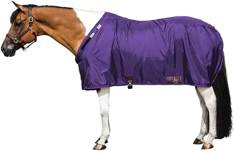 Exclusive Dura-Nylon Horse Stable Sheet Comfort Protection Horse Sheet Keeps Coats Smooth Shiny Durable
