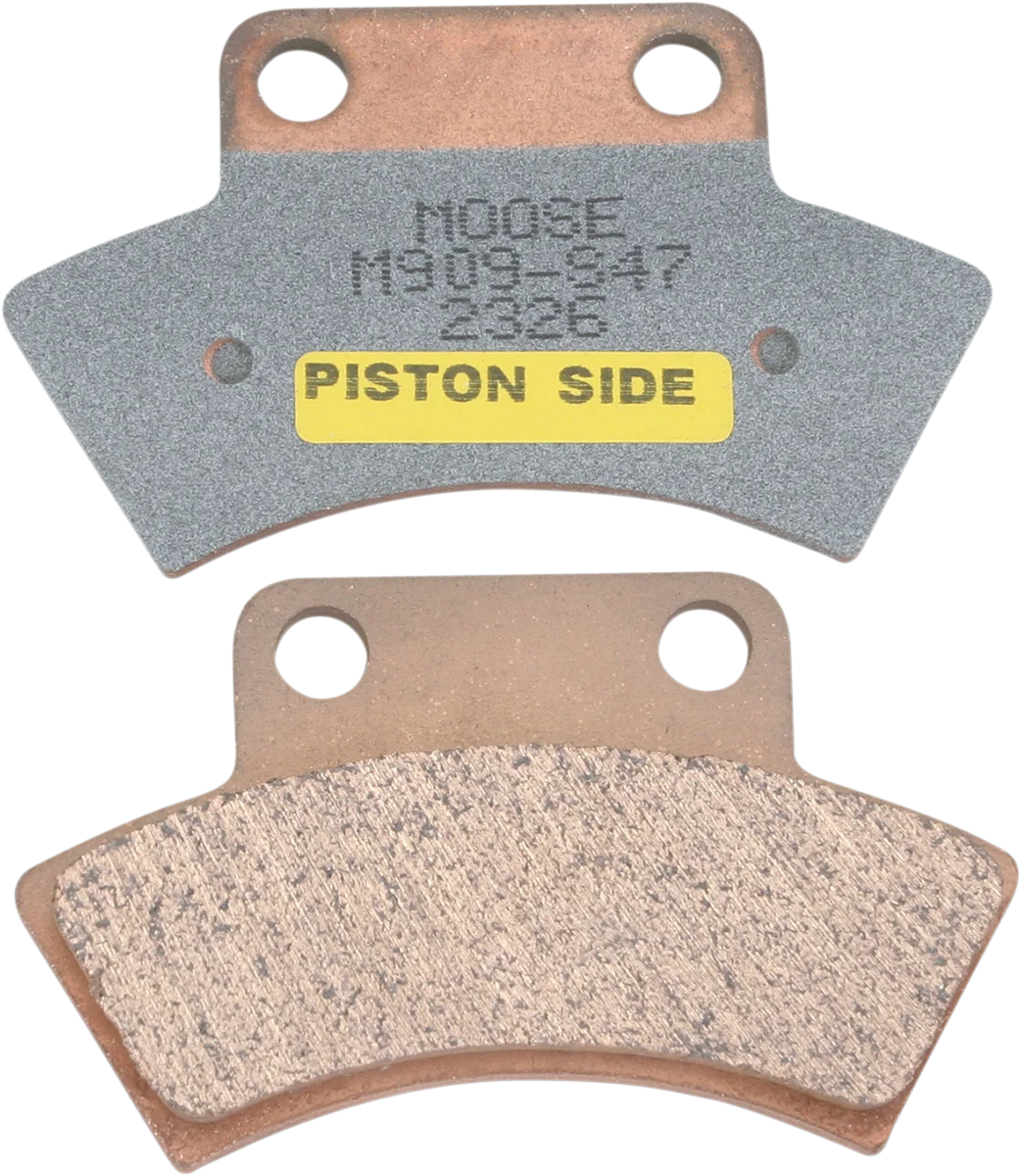 Dependable MOOSE UTILITY XCR Brake Pads - Rear - Polaris M909-S47 Solid