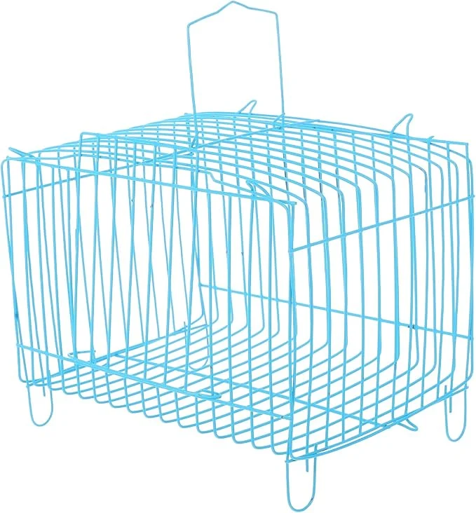 Verified POPETPOP Travel Carrier for Birds Iron Bird Travel Carrier Cage Portable Healthy