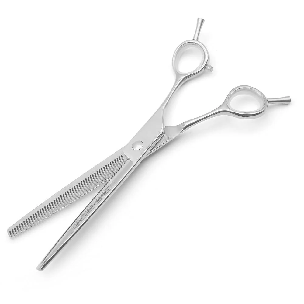 Traditional Chris Christensen Classic Series 7-Inch Thinner Shear with 50 Teeth 440C Steel First-Class
