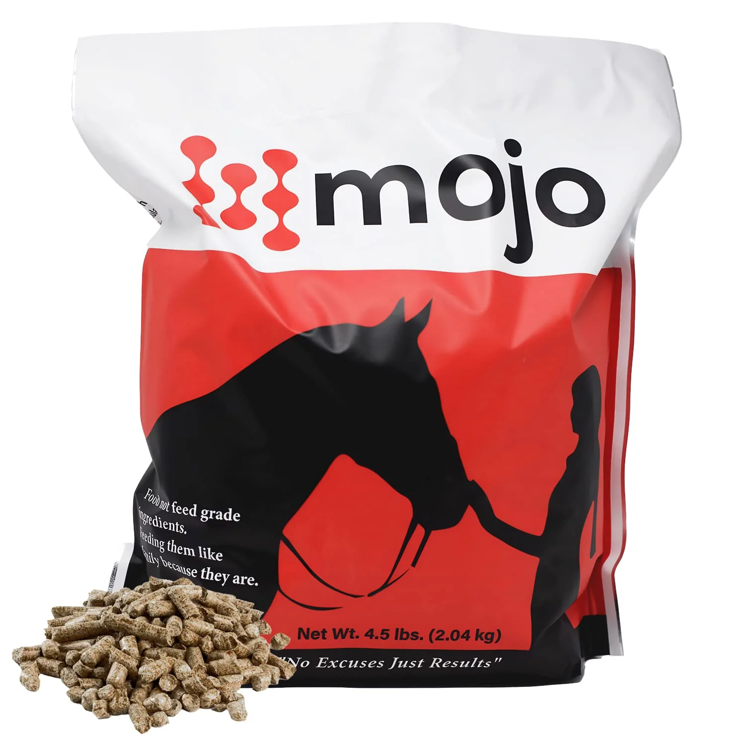 Original Mojo Joint Horse Supplements — All-Natural Pelleted Joint Care for Horses 4.5 lb Comfortable