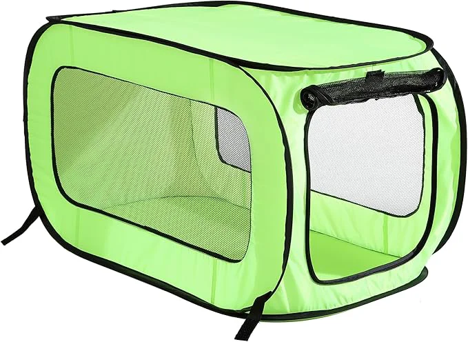 Advanced Beatrice Home Fashions Portable Collapsible Pop Up Kennel Travel Cat and Dog Exceptional