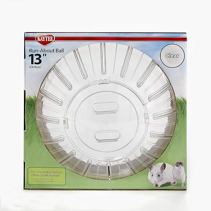 Elegant Kaytee 13 Clear Run-About Exercise Ball For Pet Rats ChinchillasAbout ThisOverview Fine